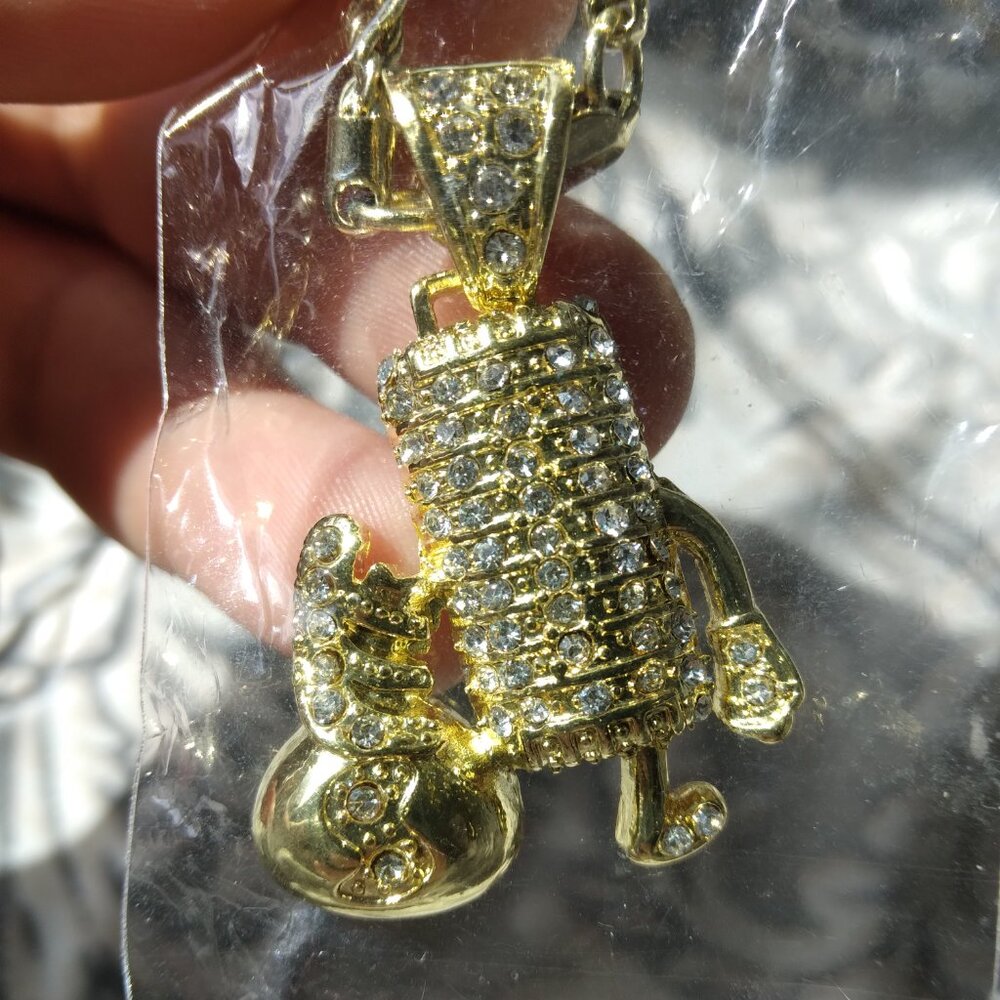 14k gold plated necklace